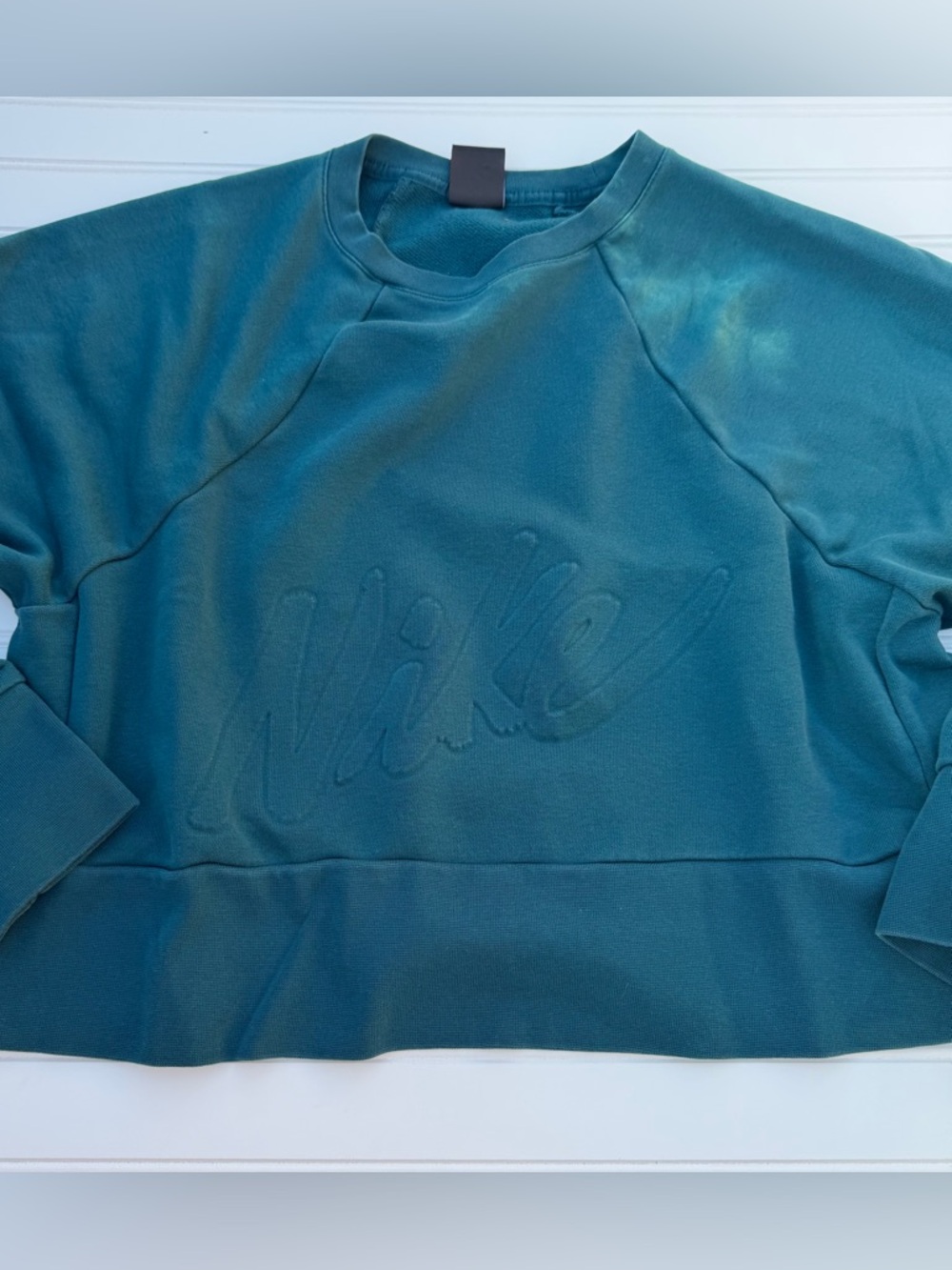 Nike Cropped Crewneck Sweatshirt Large